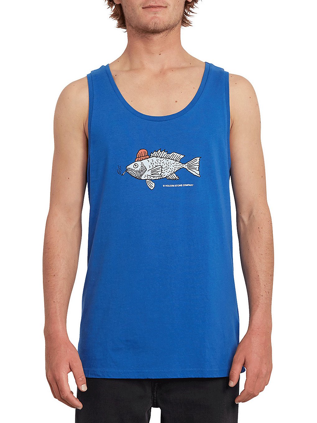 Volcom Trout There LTW Tank Top bleu