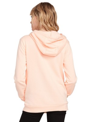 volcom walk on by high neck hoodie