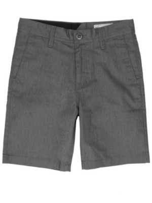 Volcom Frickin Chino Youth Shorts (Charcoal Heather)