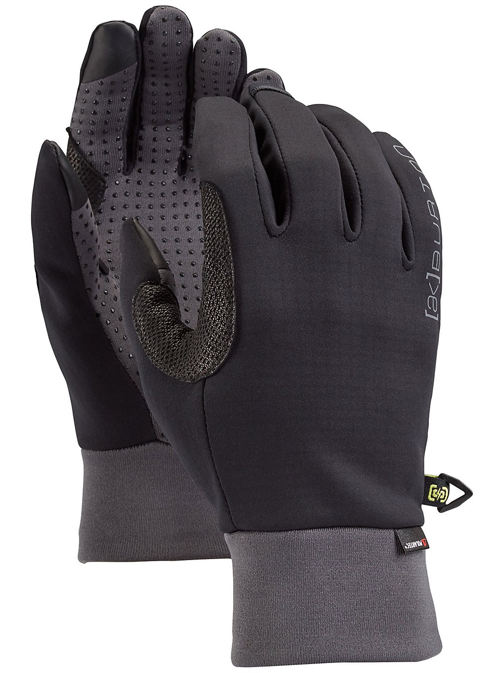 Burton ak thermal pro liner gloves musta, burton