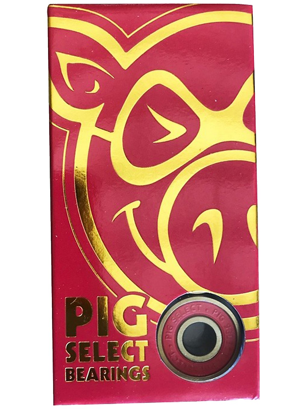 Pig Wheels Select Bearings rouge