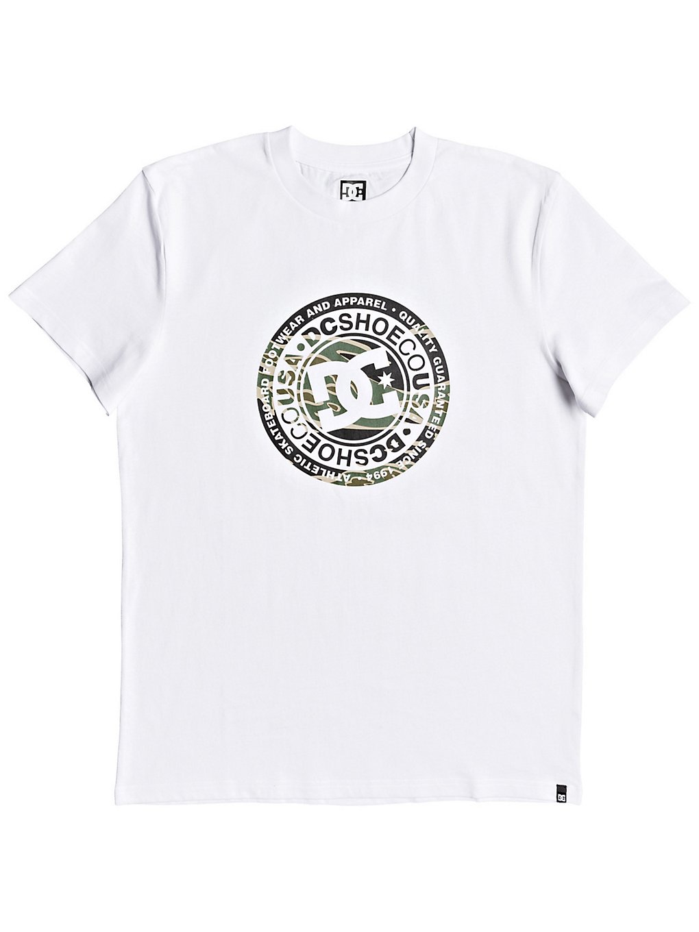 Dc circle star 3 t-shirt valkoinen, dc