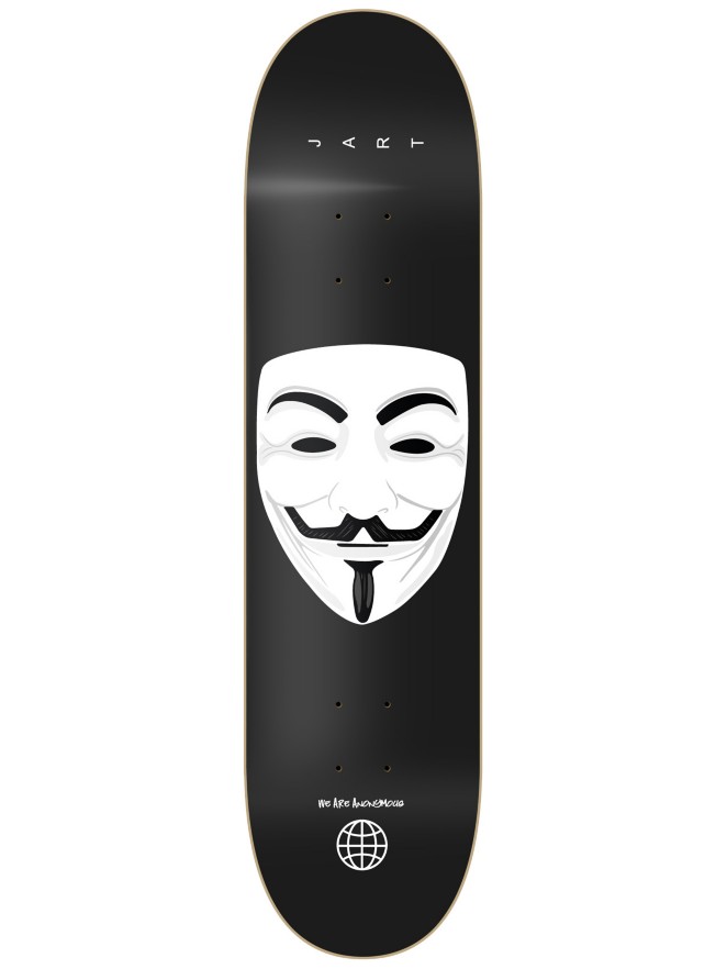 Jart Anonymous 8.0″ HC Skateboard Deck