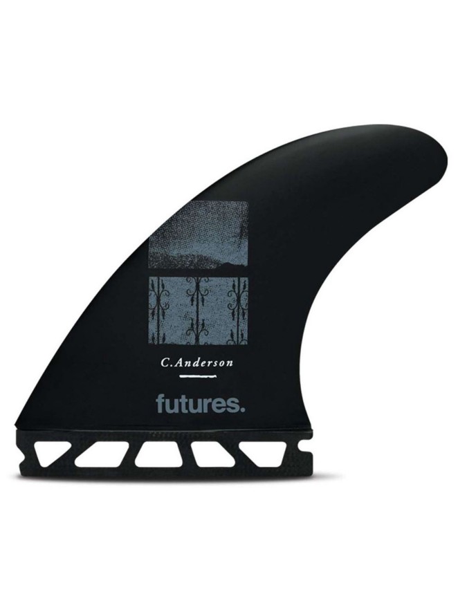 Futures Fins Thruster Craig Anderson Blackstix Finne Set
