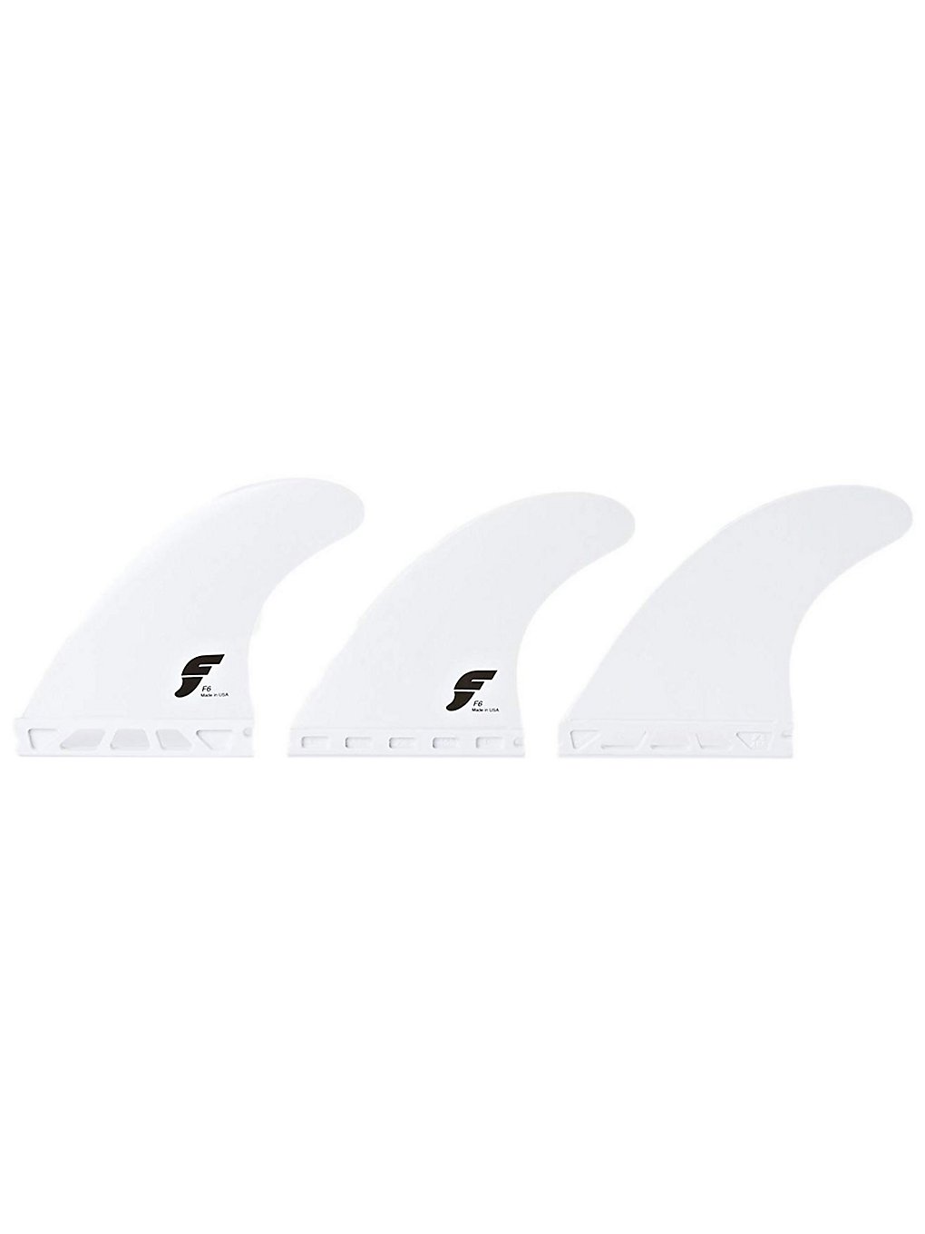 Futures Fins Thruster F6 Thermotech Fin Set blanc