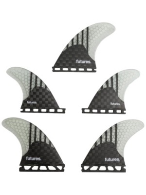 Futures Fins Quad Thruster 5 V2F6 Gen Series Fin Set