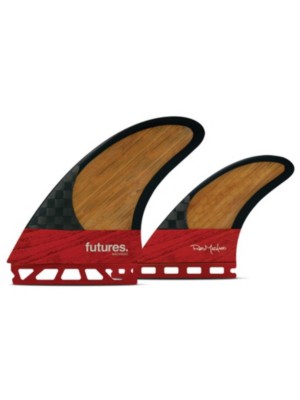 Futures Fins Twin Machado Blackstix Fin Set