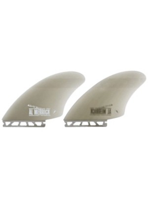 Futures Fins Twin Channel Island Keel Fibrglas Fin Set