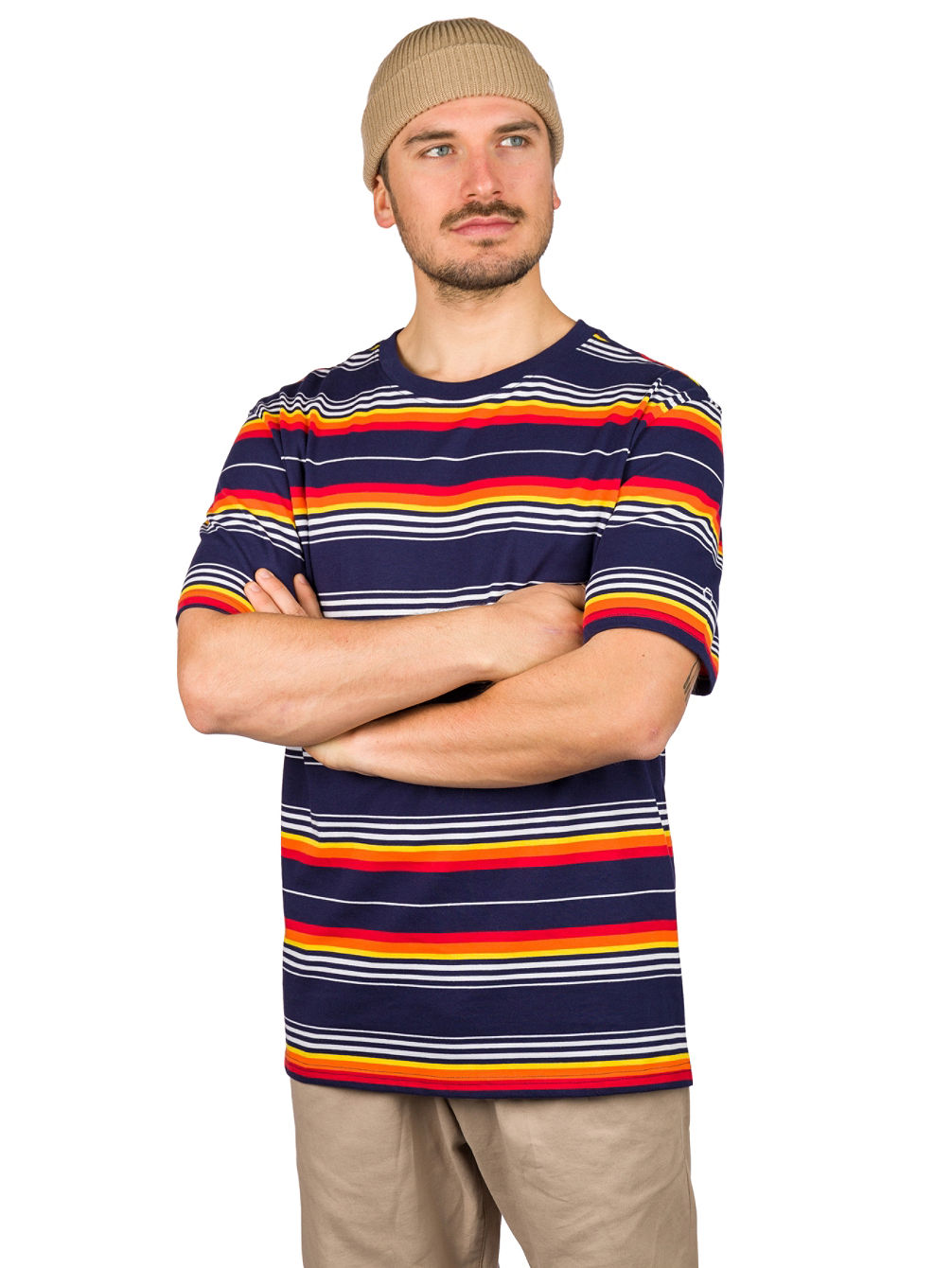 Hazy Stripe T-skjorte