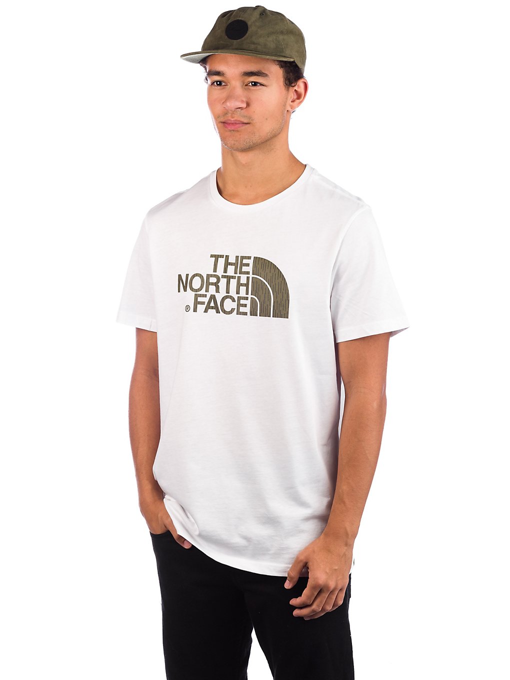 The north face easy t-shirt valkoinen, the north face