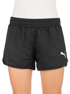 puma essentials sweat shorts in black