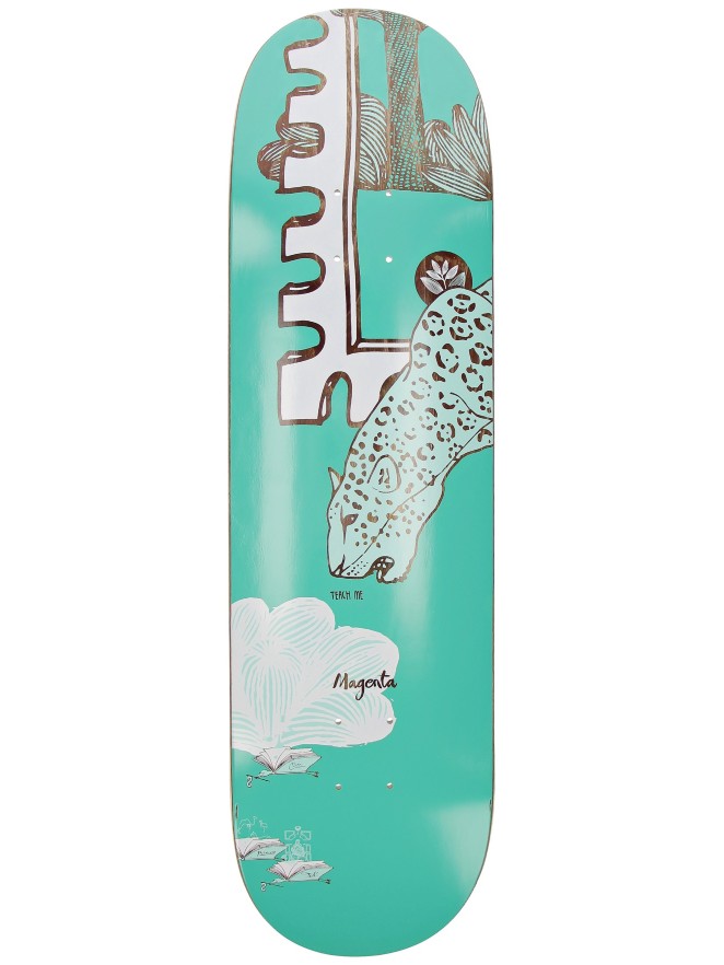 Magenta Infinite Loop Jaguar 8.5″ Skateboard Deck