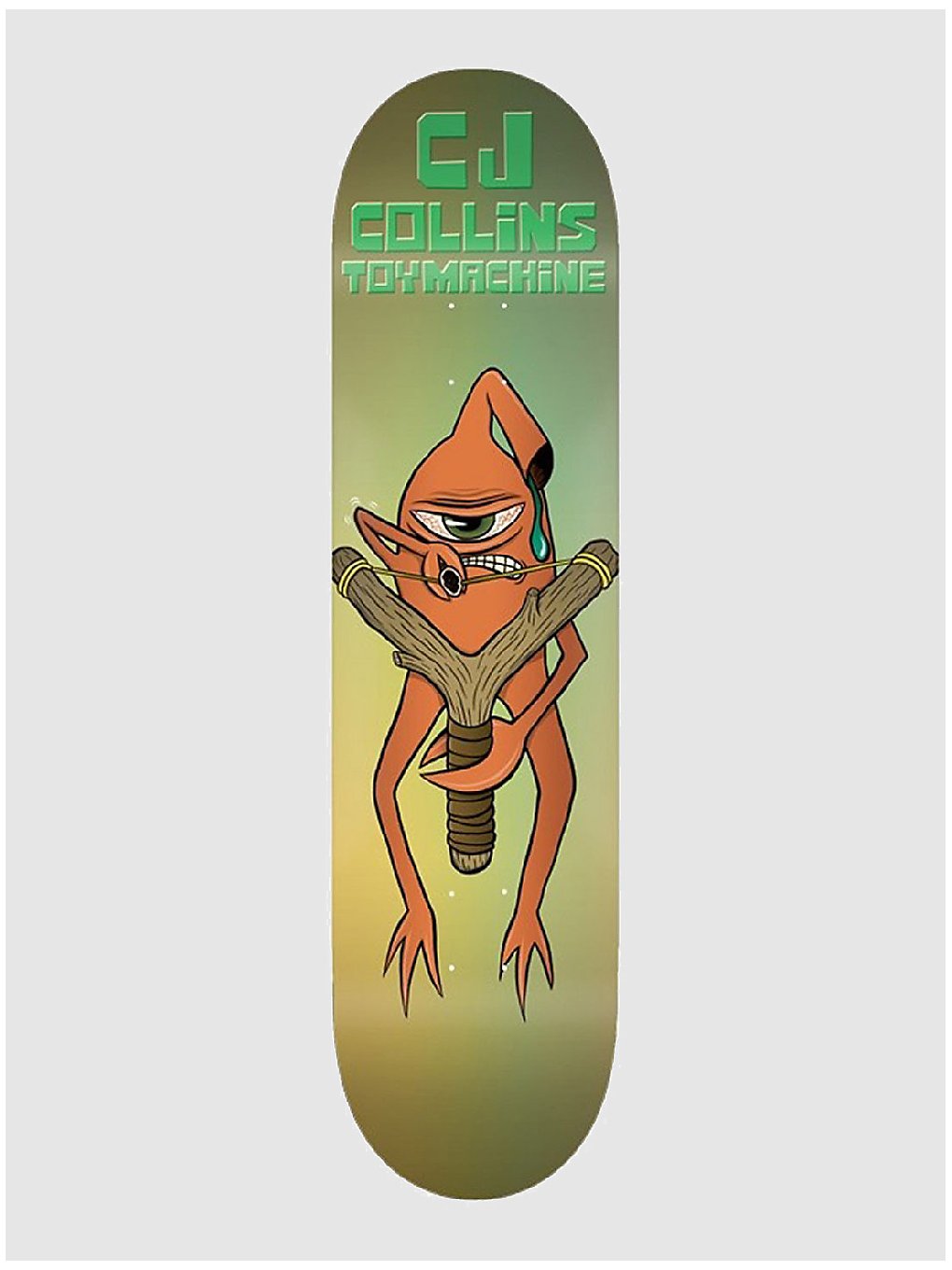 Toy Machine Collins Slingshot 8.0" Skateboard Deck green kaufen