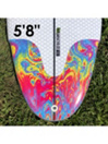 Lib Tech Lost Freak Flag Bean Bag 5'8 Tavola da Surf