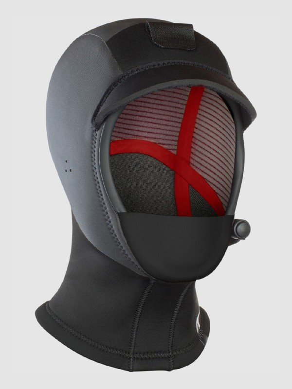 Ion 3/2 Neoprene Surf Hood black