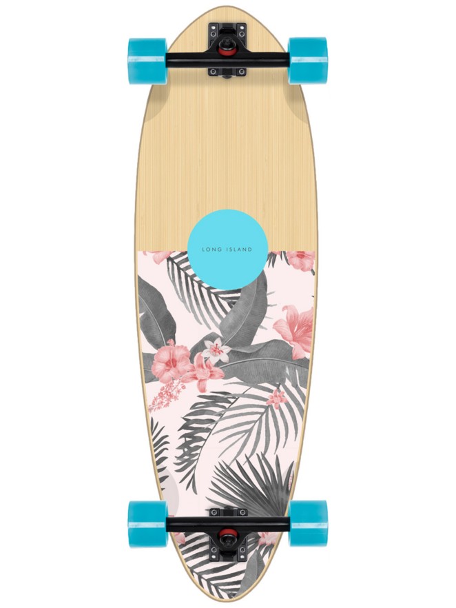 Long Island Longboards Lei 32.75″ Mini Pintail Skateboard