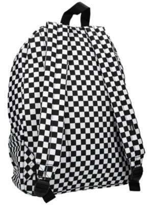 vans blue checkered backpack