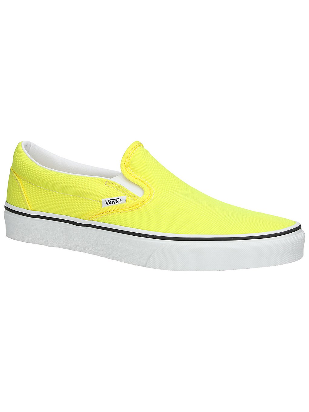 Vans Classic Neon Slip-Ons jaune