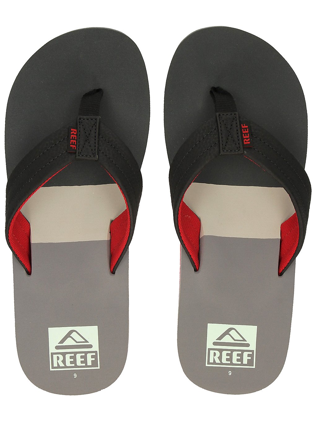 Reef TRI Waters Sandals grey/red tri waters