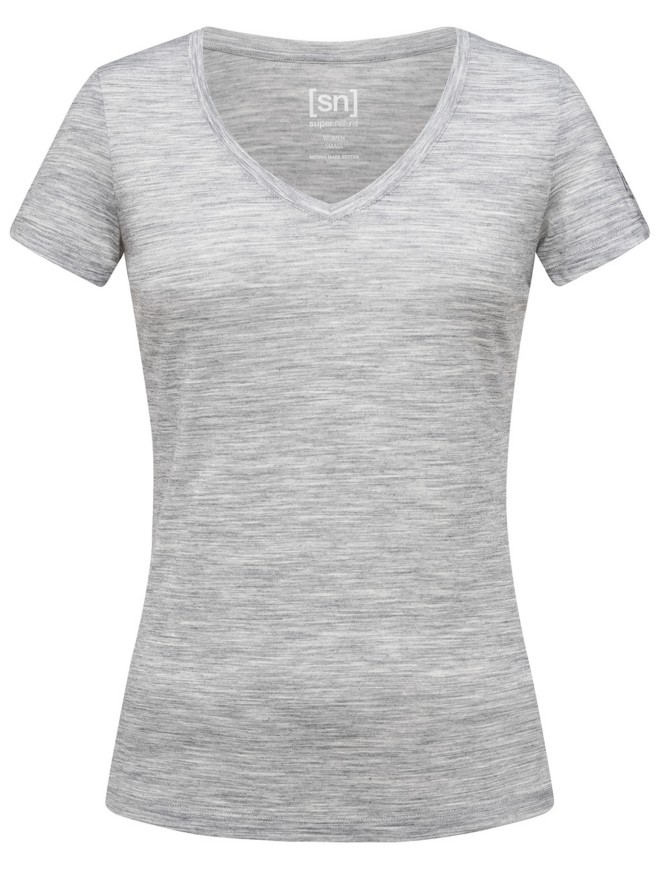 super.natural Base V-Neck 140 Koszulka techniczna