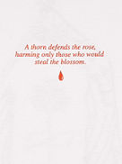 Defend the Rose T-Shirt manica lunga
