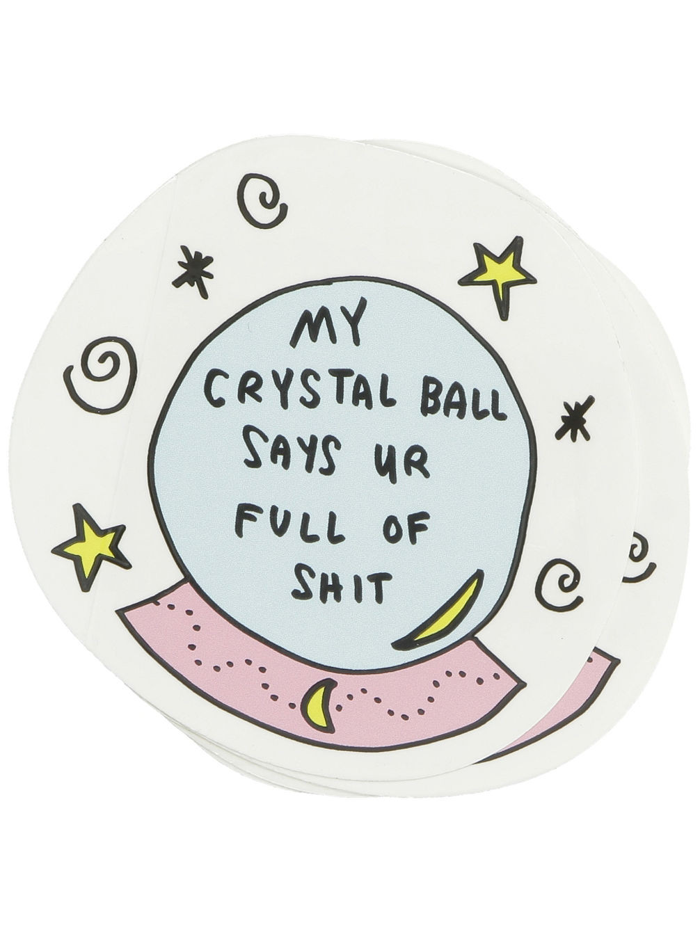 Crystal Ball Samolepky