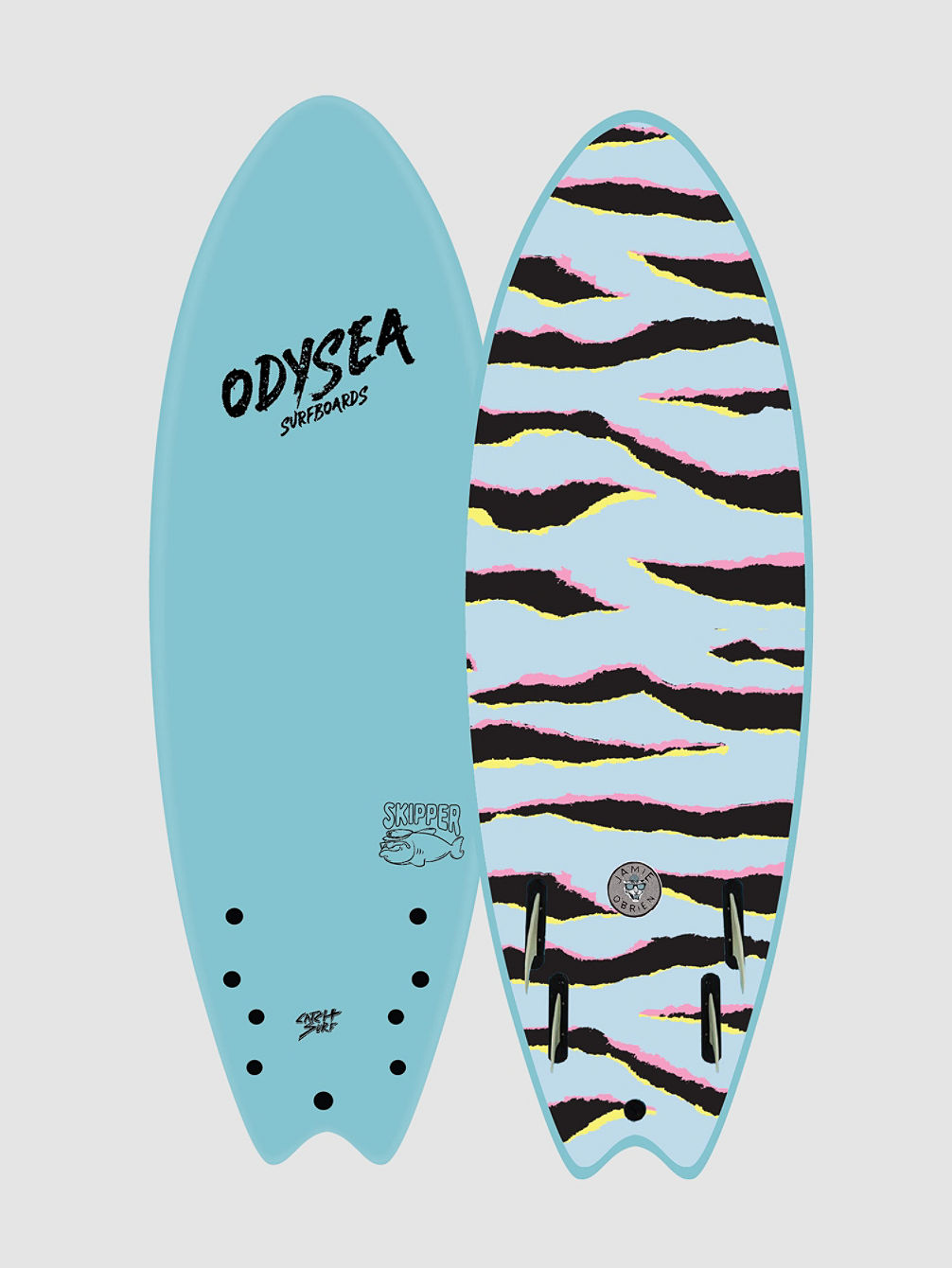 Odysea Skipper Pro Job Quad 6&amp;#039;0 Softtop Surfboard