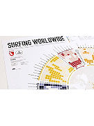 Surfing Worldwide Map