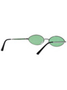 Empyre Miller Slim Round Green Solglasögon