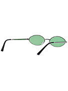 Miller Slim Round Green Sunglasses