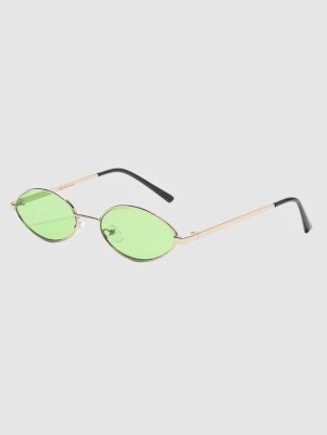 Miller Slim Round Green Lunettes de soleil