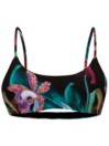Hurley Orchid Snack Scoop Bikini Top