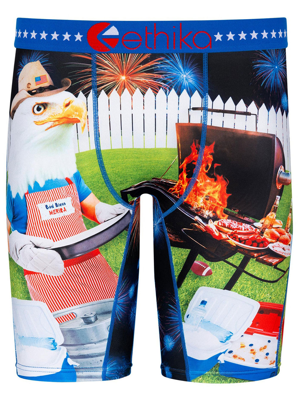 Partygoer 4th Of July Boxershorts