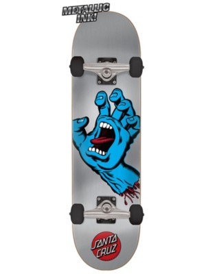Santa Cruz Skateboards Screaming Hand Complete ORG/BLU 19,8 Cm
