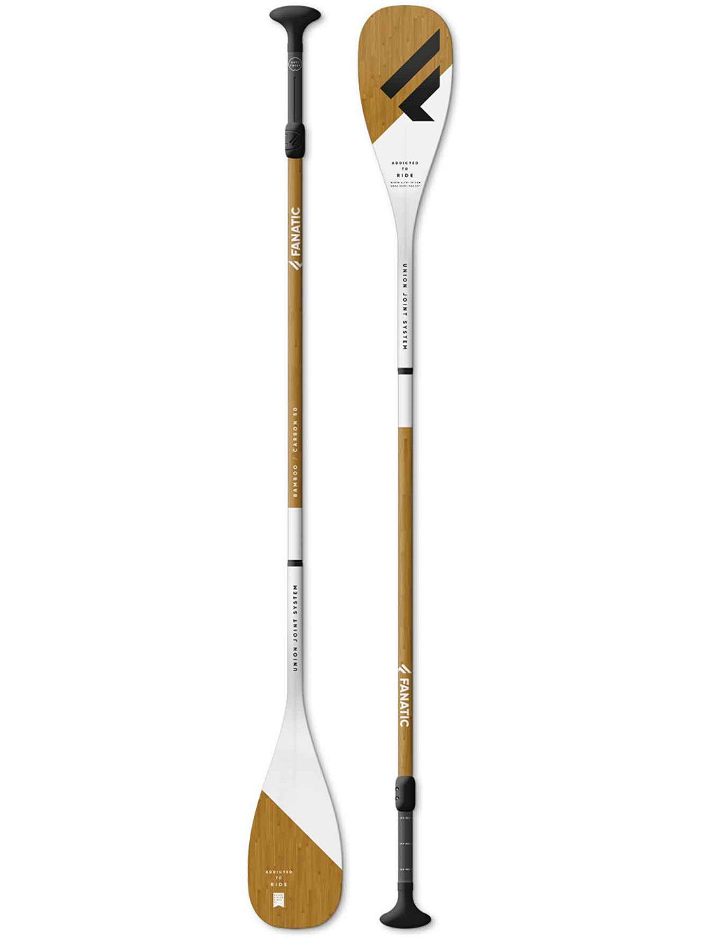 Bamboo Carbon 50 Adjustable 7&amp;#039;25 Paddle Prancha de SUP Paddle