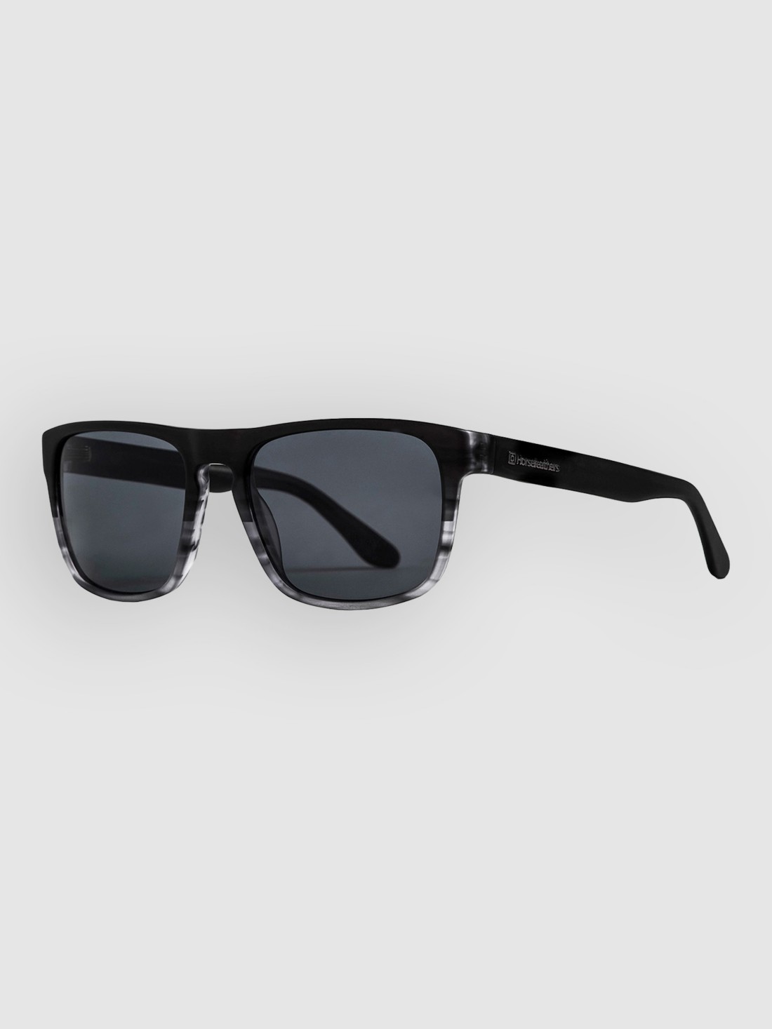 Horsefeathers Keaton Matt Black Turtle Sonnenbrille gray