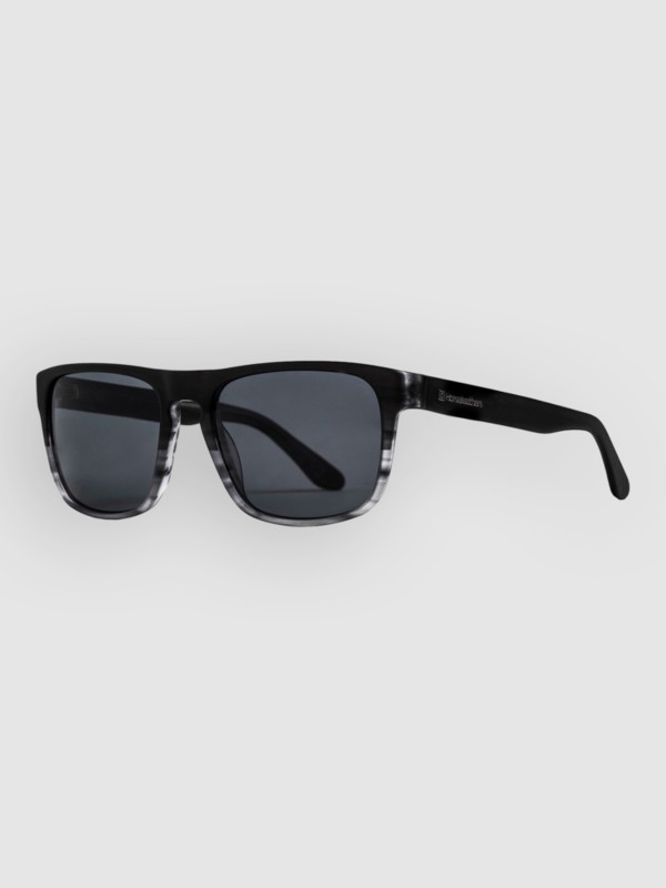 Horsefeathers Keaton Matt Black Turtle Sonnenbrille gray