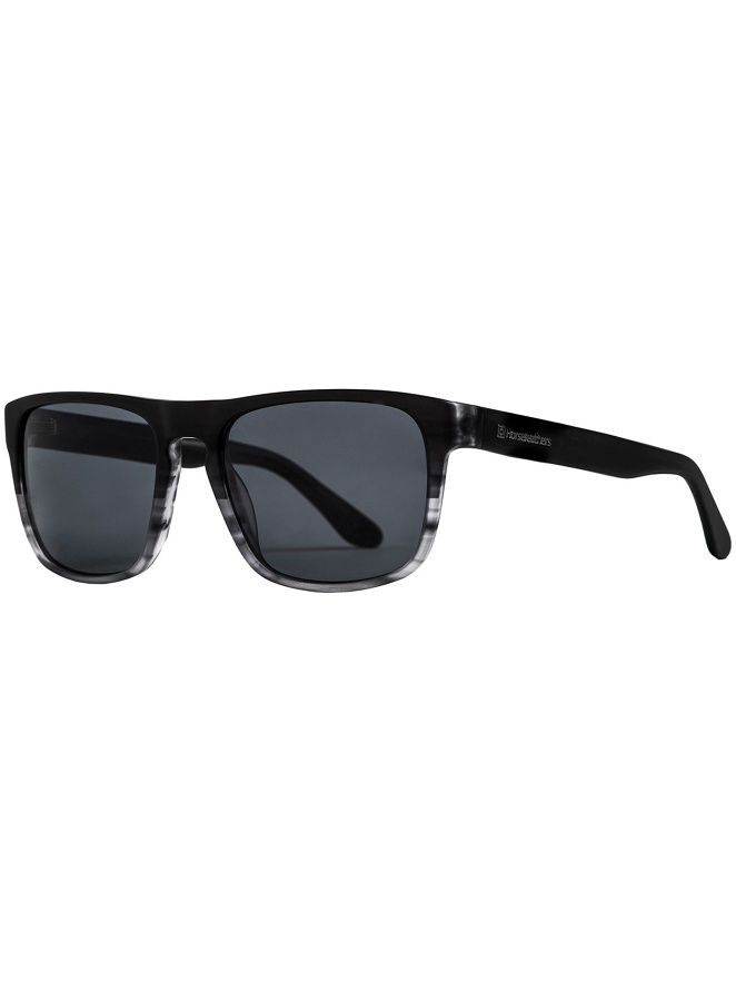 Horsefeathers Keaton Matt Black Turtle Sunglasses