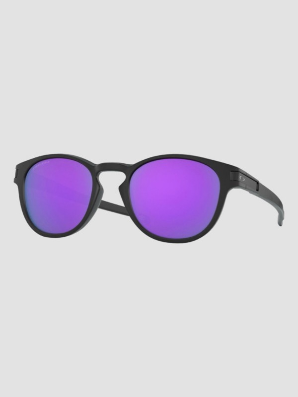 Oakley Latch Matte Black Sonnenbrille prizm violet