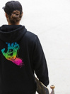 Santa Cruz X BT Neon Faded Screaming Hand Sudadera con Capucha