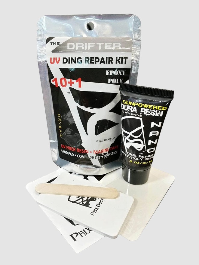 Phixdoctor The Drifter Mini Travel Kit Reparationssæt til surfboard