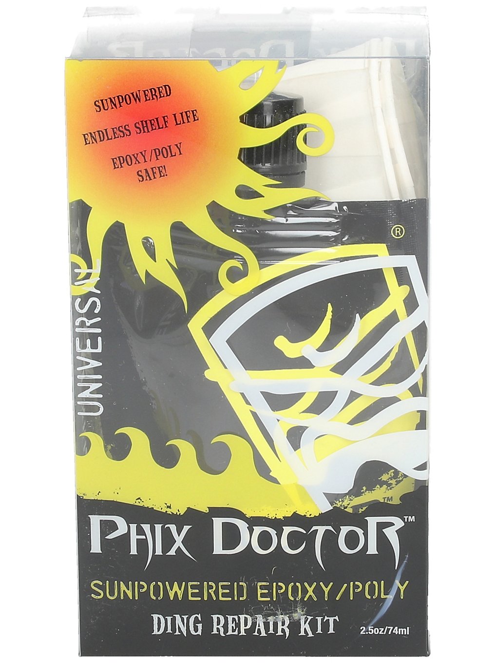 Phixdoctor epoxy kit small 2.5oz keltainen, phixdoctor