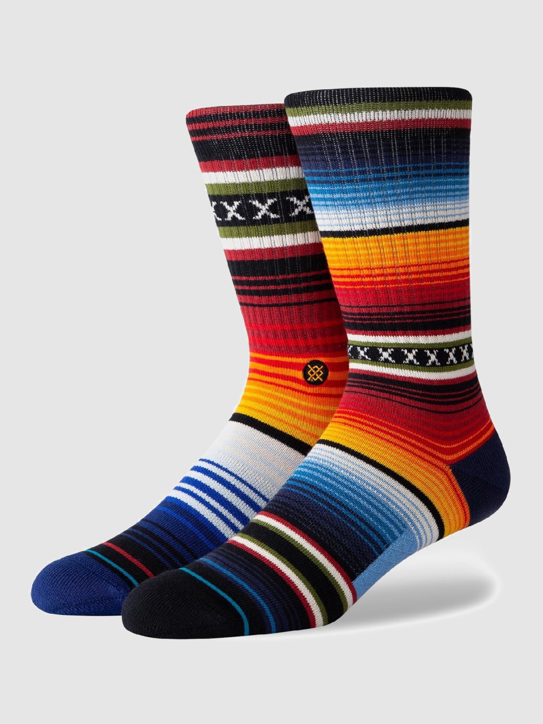 Stance Curren St Crew Socken red