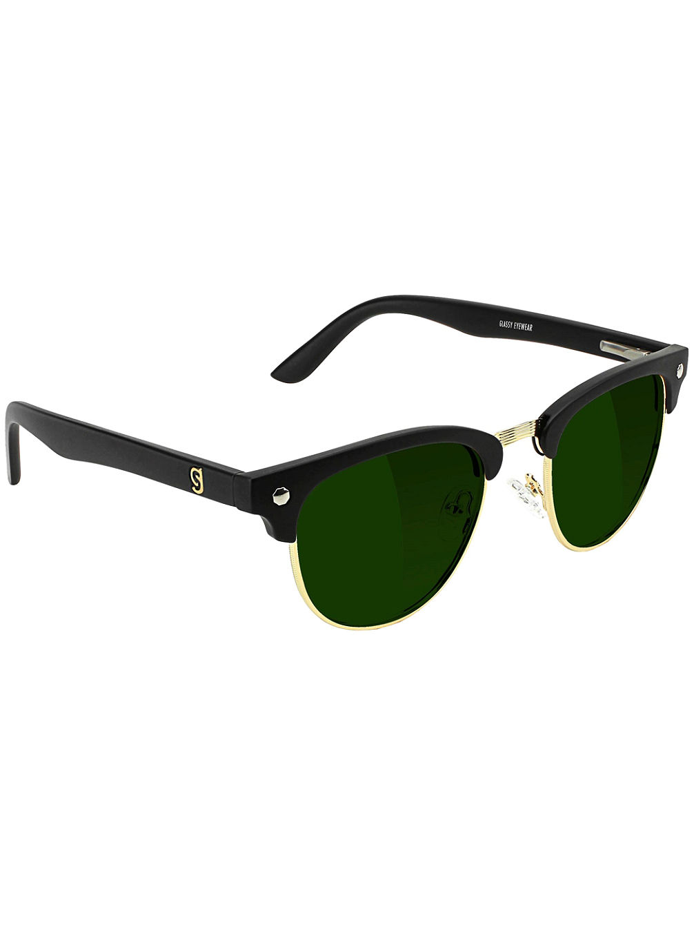 Morrison Premium Polarized Black/Green L Occhiali da Sole