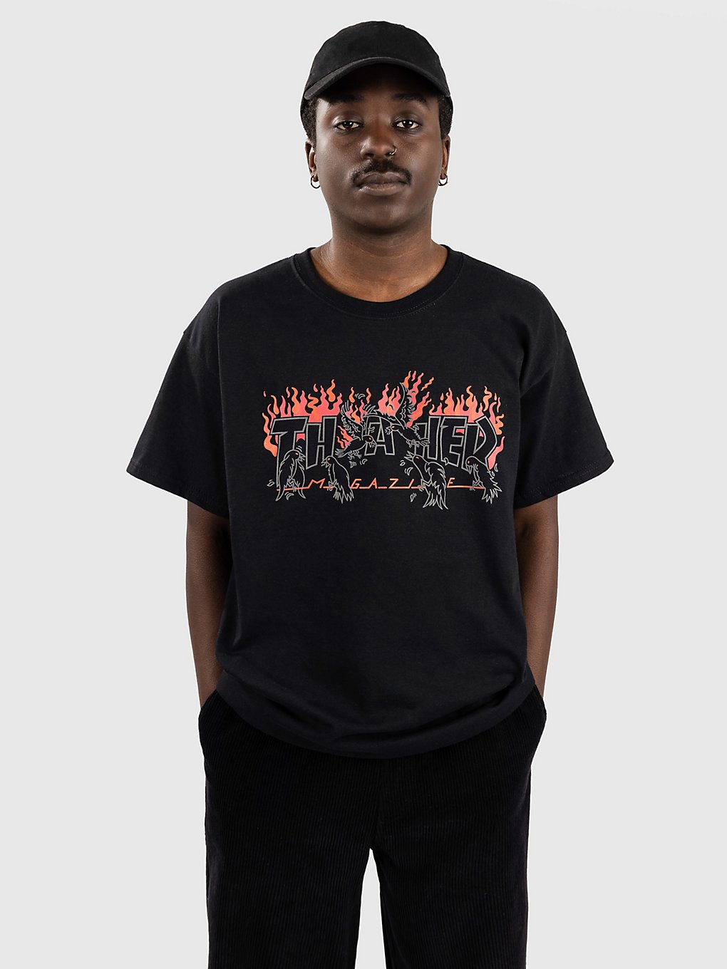 Thrasher Crows T-Shirt black kaufen