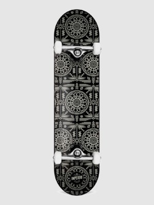 Standard Black Carpet 7.75&amp;#034; Skateboard Completo