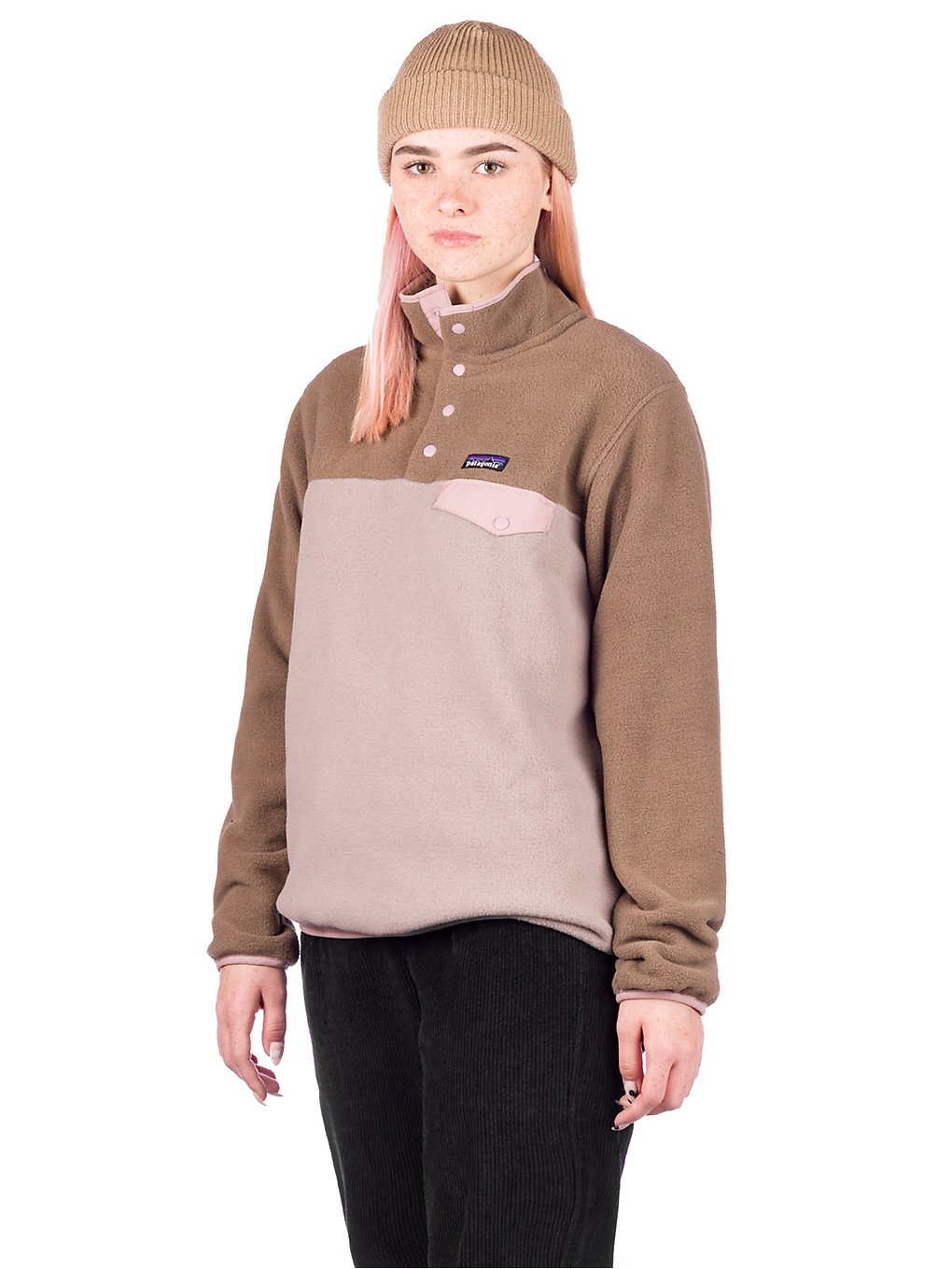 Patagonia LW Synchilla Snp-T Fleece Sweater furry taupe