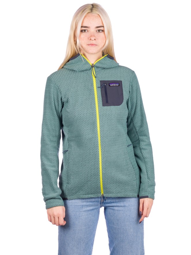 Patagonia R1 Air Full Hættetrøje med lynlås