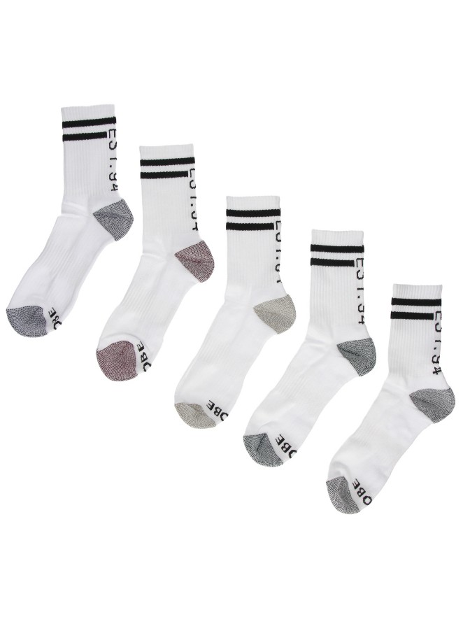 Globe Carter Crew 5Pk Strømper