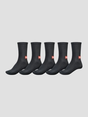 Globe Minibar Crew 5Pk 7-11 Str&oslash;mper